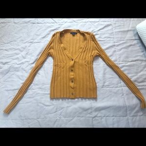 American Eagle ribbed crop cardigan